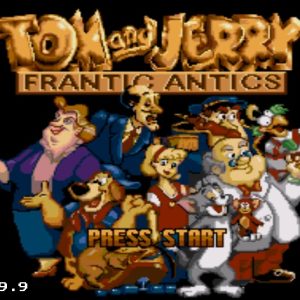 دانلود بازی محبوب Tom and Jerry - Frantic Antics اصلی سگا برای ویندوز