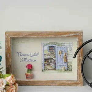 قاب عکس فانتزی 10x15  چوبی