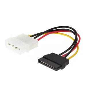 کابل تبدیل برق ۴ پین به ساتا