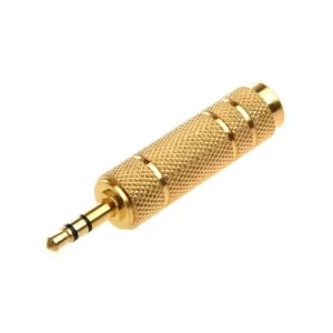 مبدل جک 6.3 به 3.5 میلی متری افق مدل 202 طلایی