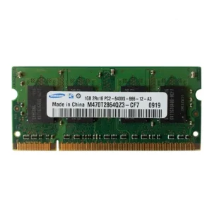 رم لپ تاپ DDR2 1G سامسونگ مدل 1GB 2Rx16 PC2-5300S-555-12-A3 M470T2864QZ3-CE6