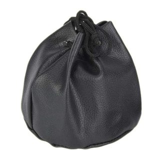 کیف لنز دوربین و تجهیزات کوچک چرمی