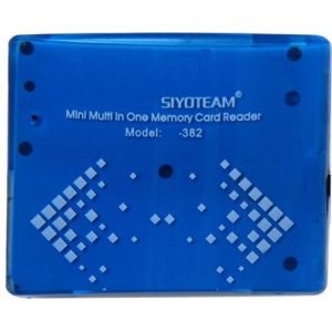 رم ریدر (کارت خوان)SIYOTEAM SY-382 رنگ آبی