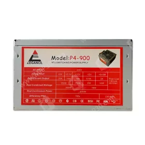 پاور کامپیوتر(منبع تغذیه) ELEGANCE p4-900 کارکرده 230 وات در حالت پیک 400 وات غیرماژولار