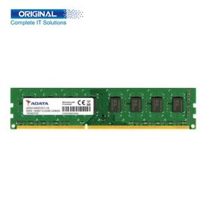 رم کامپیوتر ADATA 4 گیگابایت 4GB مدل DDR3 باس 1333MHZ تایمینگ CL9 4Gx8 U-DIMM 1.5v کارکرده