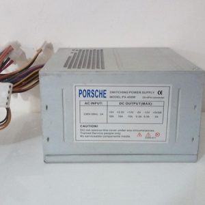 پاور کامپیوتر(منبع تغذیه) پورشه مدل p4-450w کارکرده 450وات  غیرماژولار