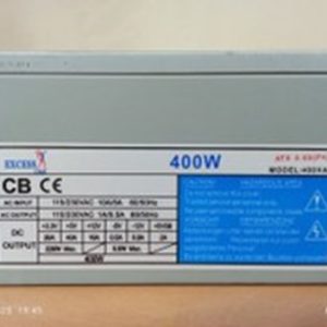پاور کامپیوتر(منبع تغذیه) CB (PFC) 400وات 400XA کارکرده  غیرماژولار