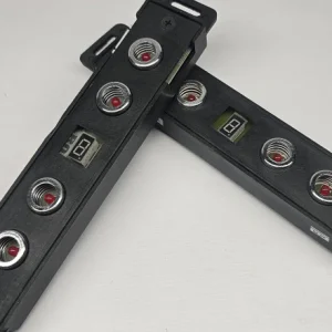 کلید لمسی هود استیل البرز مدل کج ۴۵ درجه عمودی