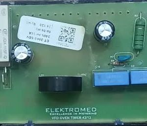 برد اصلی فر تو کار استیل البرز دکمه ای با قاب آبی اصلی ELECTROMED