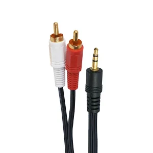 کابل تبدیل جک 3.5 میلی متری به RC 200 سانتیمتر