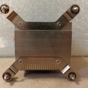 هیت سینک خنک کننده سی پی یو CPU گازی HP EAXEC01NG1CG5Y با  دو لوله مسی گازی پاچه پیچی کارکرده